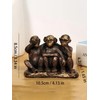 3 Wise Monkeys Statues, Hear No Evil, See No Evil,