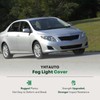 YHTAUTO Fog Light Cover Fits Nissan Altima 2023-2025 Front Bumper