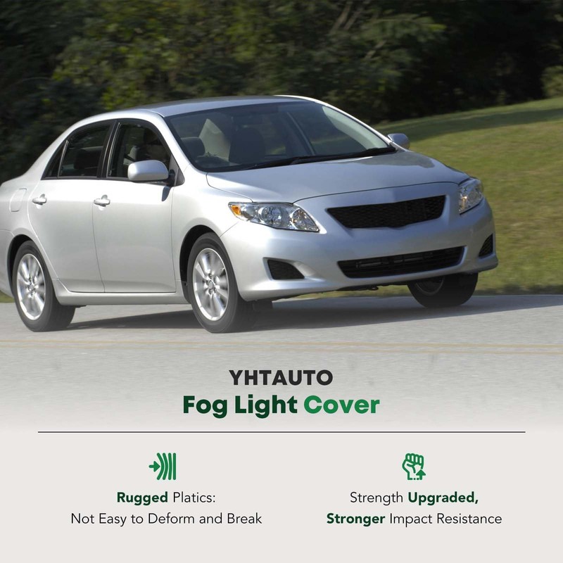 YHTAUTO Fog Light Cover Fits Nissan Altima 2023-2025 Front Bumper