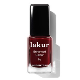 LONDONTOWN Lakur Lady Luck - Esmalte de uñas, color rojo oscuro                                                                                       