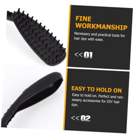 BIUDECO 12 Pcs Hair Coloring Brush Barber Hair Dye Brush Hair Dye Tool Hair Dye Comb Hair Dye Coloring Kit Hair Dye Color Brush Highlight Hair Coloring for Hair Salon Hair Coloring Kit