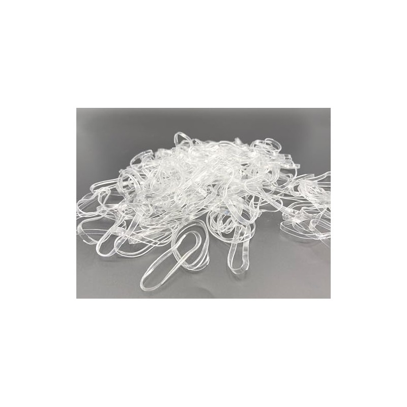 Progom - Clear Rubber Bands 50mm x 3mm Material TPU