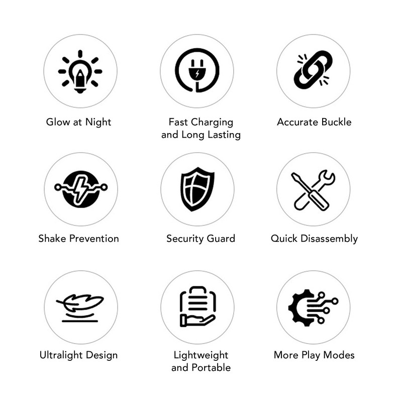 Propeller Guard Bumper, RGB Luminous Protector Bumper Ring Compatible for