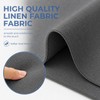 2PCS Daybed Bolster Wedge Back Pillow Covers for Twin Size
