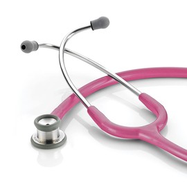 ADC - 605MRS Adscope 605, Infant Clinician Stethoscope, 30.5 inch Length, Metallic Raspberry