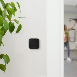 Miratic Light Switch Single IP20 Light Switch Surface-Mounted Ideal for Living and Business Premises Rated Voltage AC: 230 V Rated Current: 10 A (Black)