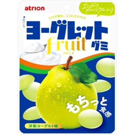 Atrion Confectionery Yogurt Gummy, Fluy, Pear Yogurt Flavor, 1.6 oz (47 g) x 10 Packs