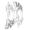 Universal Motorcycle Fuel Tank 3D Sticker, 2 Pieces Tank Sticker,