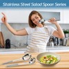 Serving Spoon Large Set, Cooking Spoon Stainless Steel Mixing Spoon