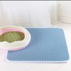 Large Litter Trapping Mat. Honey Comb Double Layer Cat Mat.