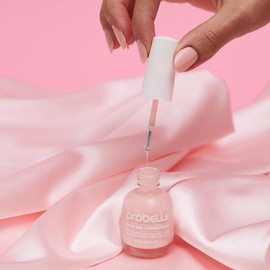 Probelle Tinted Nail Strengthener, Colored Nail Strengthening Treatment, Nail Growth and Repair, Stops Peeling, Splits, Chips, Cracks, and Strengthens Nails - Color: Pastel Purple