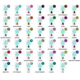 Hemway Eco Friendly Biodegradable Glitter 100g / 3.5oz Bio Cosmetic Safe Sparkle Vegan for Face, Eyeshadow, Body, Hair, Nail and Festival - Super Chunky (1/8" 0.125" 3mm) - Gun Metal Grey Holographic