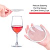 8 Pieces Stainless Steel Drink Covers Wine Glass Cover Mesh
