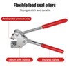 Sealing Pliers Kit with 20 Lead Seals, 20 Sealing Wire,