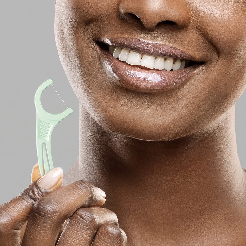 Plackers Micro Mint Dental Floss Picks, Made with Super TufFloss®,