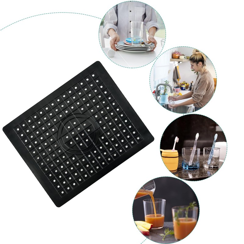 Fyihoxi Dish Drying Mat, 31.5 x 25 cm, Sink Mat,