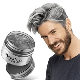 Cera para El Color Del Cabello para Hombres y Mujeres (Gris)