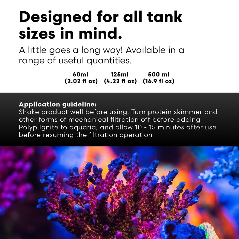 Brightwell Aquatics Polyp Ignite - Polyp Stimulator to Trigger Feeding