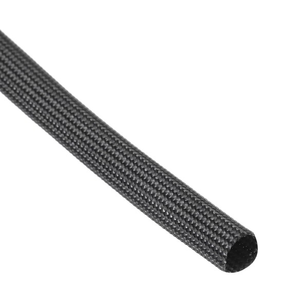 sourcing map Insulation Cable Protector, 16.4Ft-5mm High Temp Fiberglass Sleeve
