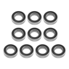 EMSea 6800-2RS Carbon Steel Deep Groove Ball Bearing 10mm x 19mm x 5mm Pack of 10