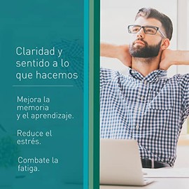INNER | F-CUS | L-Glutamina, Bacopa, L-Tirosina, Complejo B | Memoria, Reduce Estrés, Energía | Para 30 días