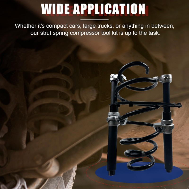 NYXOVA Coil Spring Compressor Tool, Heavy Duty Macpherson Strut Spring