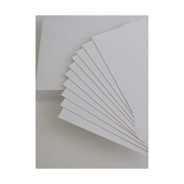 40 x Watercolour Card Smooth (Textured) 300gsm 120 x 210mm
