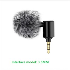Universal 3.5mm Mobile Phone Single Directional Adjustable Mini Microphone Mic Accessories
