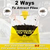 Glovv Outdoor Fly Traps - 6 Pack Disposable Bug Catchers