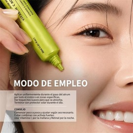 Sérum Facial Vitamina C Con Glutatión y Vitamina E, 2 Piezas