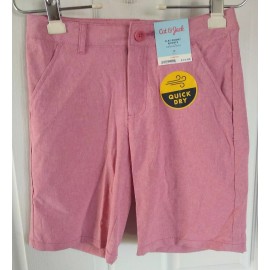 Cat & Jack Shorts Youth Size 12 Pink Quick Dry Polyester Blend Stretchy