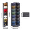 Deluxe Organizador Almacenamiento Gorras Sombreros 14 Espacios