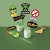 Humor Hilarious Alien Themed PhotoBooth Props with Sticks UFO Photo