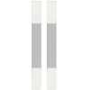 YLXS Metal Mounting Strip with Double-Sided Tapes Set, Under Cabinet