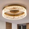 Jaycomey Modern LED Ceiling Light Fixture, 11.65" Flush Mount Kitchen