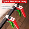 SJWOW Adjustable Drawer Fixing Clamp, Universal Cabinet Installation Clamps, Cabinet