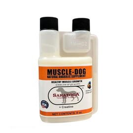 Muscle Builder for Dogs, Natural Anabolic Dog Muscle Builder with Creatine, Boosts Strength, Recovery, Dogs Muscles Supplements by Saratoga Veterinary Products
