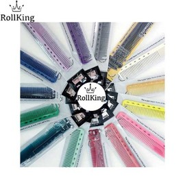 ROLLKING YS-339 Basic Hair Comb 1ea, Color:Transparent Red
