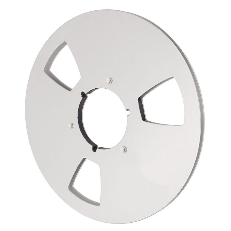 1/4 10 Inch Empty Tape Reel Aluminum Alloy Reel Tape