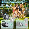 Babuloo Automatic Bubble Machine, Professional Bubble Maker 2 Speeds for