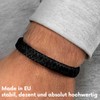 Simaru Leather Bracelet for Men and Women, Genuine Leather Bracelet