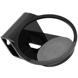 KOMBIUDA Speaker Wall Mount for Mini Surround Speaker Stand Easy Tool Installation Versatile Wiring Method Black Acrylic Design for Enhanced Sound Quality