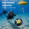Seafard High Efficiency Scuba Diving Pulley Reel, Aluminum Alloy Pulley