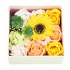 Simulation Flower Bath Soap Women Exquisite Flower Soap Gift Box