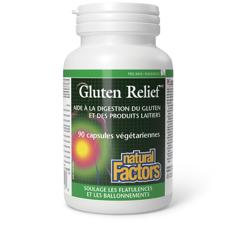 Natural Factors Natural Factors Gluten Relief? Digestive Enzyme, 90 Veg