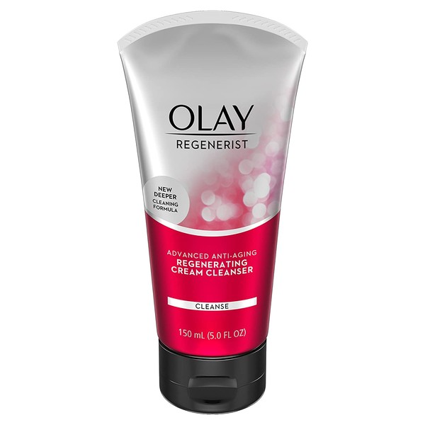 Olay Regenerist Regenerating Cream Face Cleanser, 5.0 Fluid Ounce