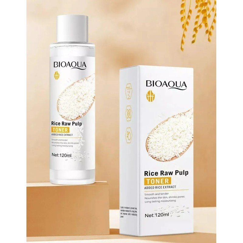 Suero De Arroz Set 6pz Bioaqua Skincare Con Extracto Arroz
