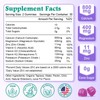 High Absorption Calcium Gummies, Sugar Free Calcium Magnesium Supplement with