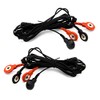 Leads for TENS/EMS Machines 2.5mm Connection 4-Stud Connectors 1 Pair