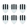 Piano Keys Keyboard Pianist Music Novelty Guitar Picks Medium Gauge